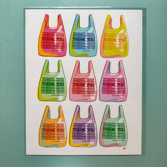 Thank You, Come Again Art Print