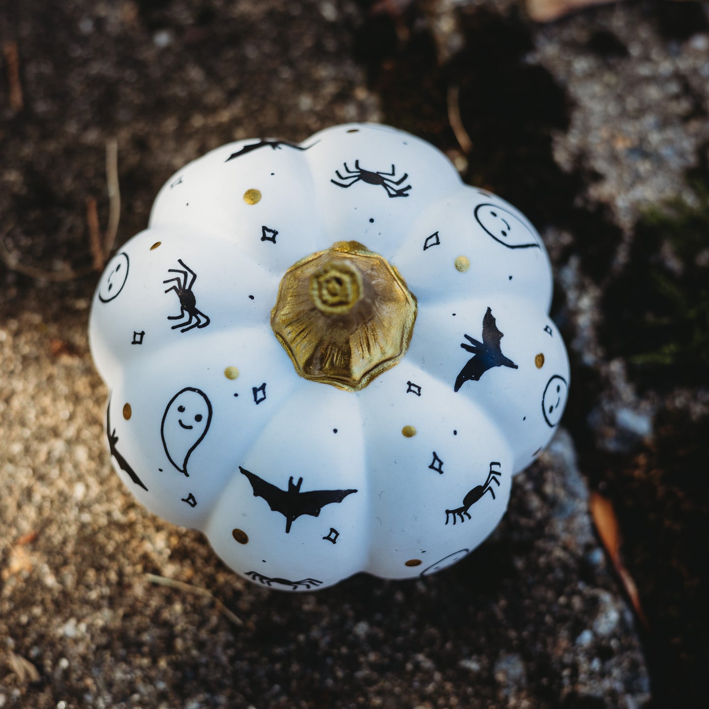 Spooky Medium Pumpkin