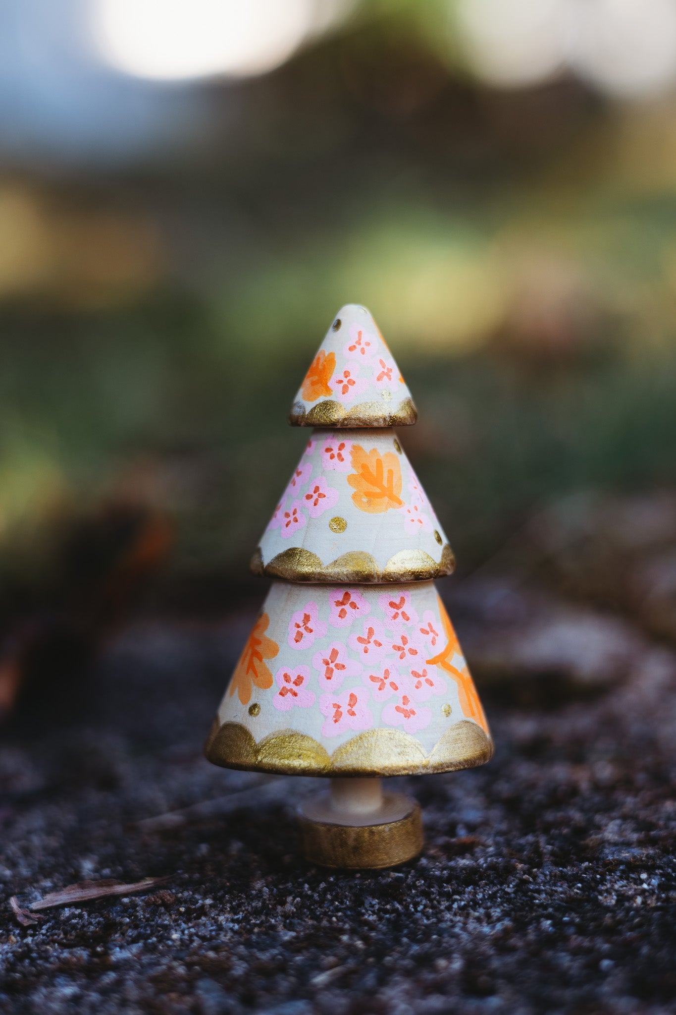 Fall Floral Mini Tree