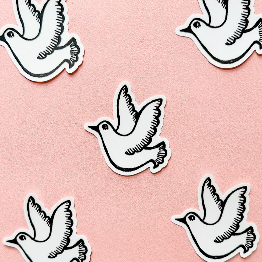 Dove Vinyl Sticker
