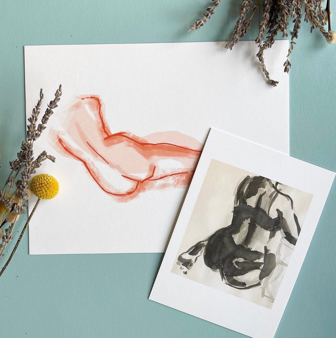 Pink Booty Positivity Art Print