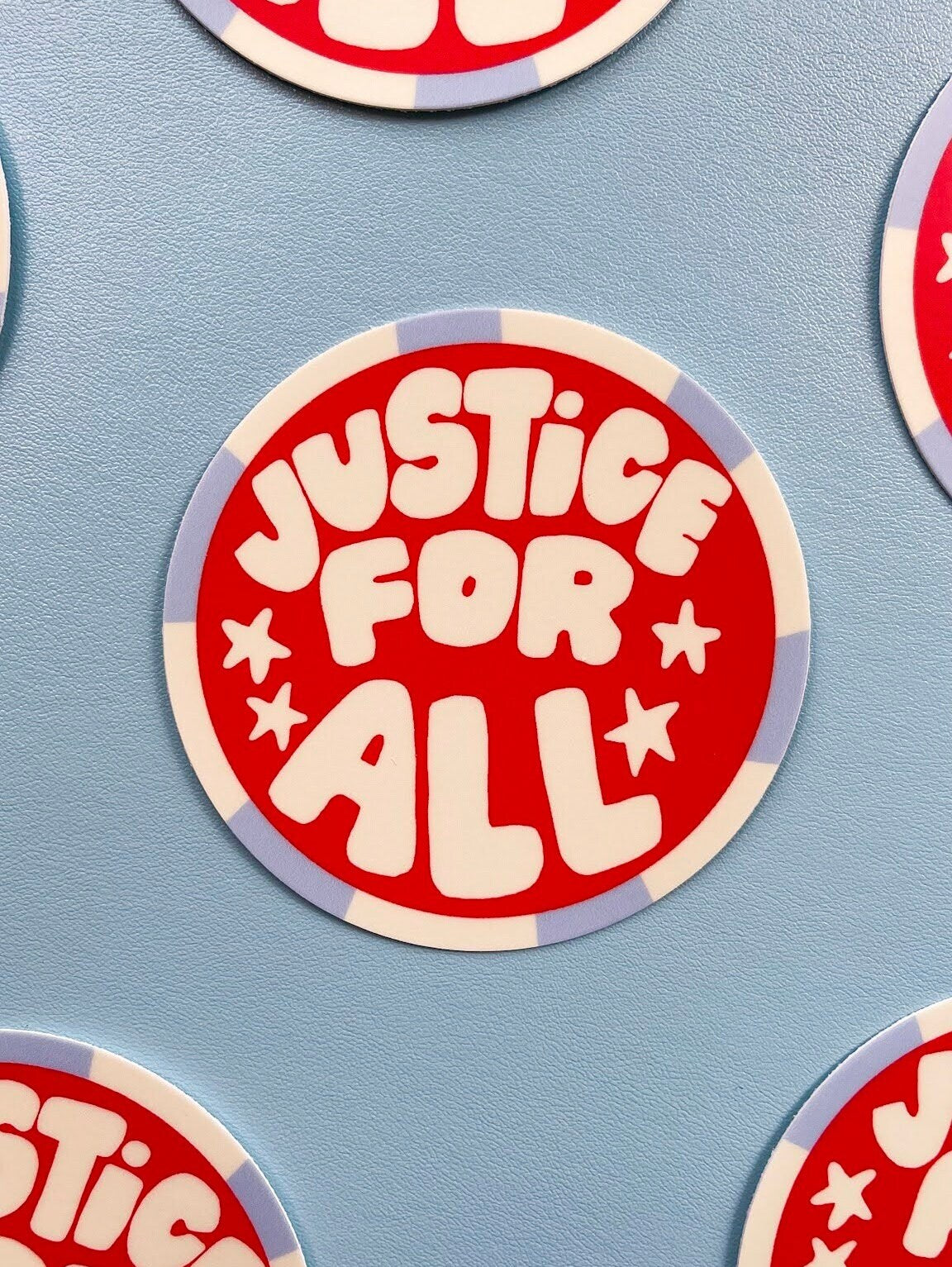Justice for All Vinyl Sticker