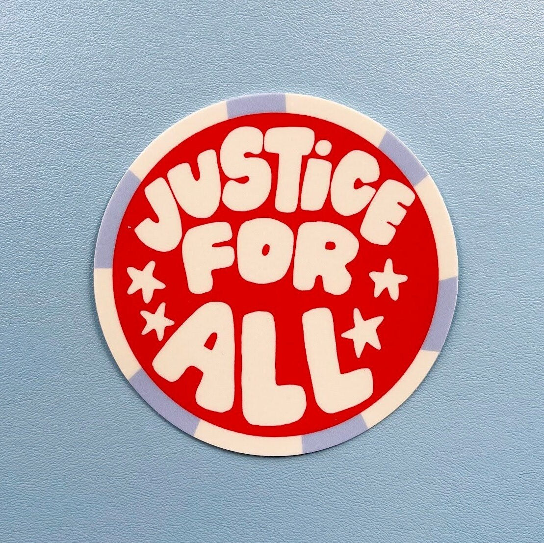 Justice for All Vinyl Sticker