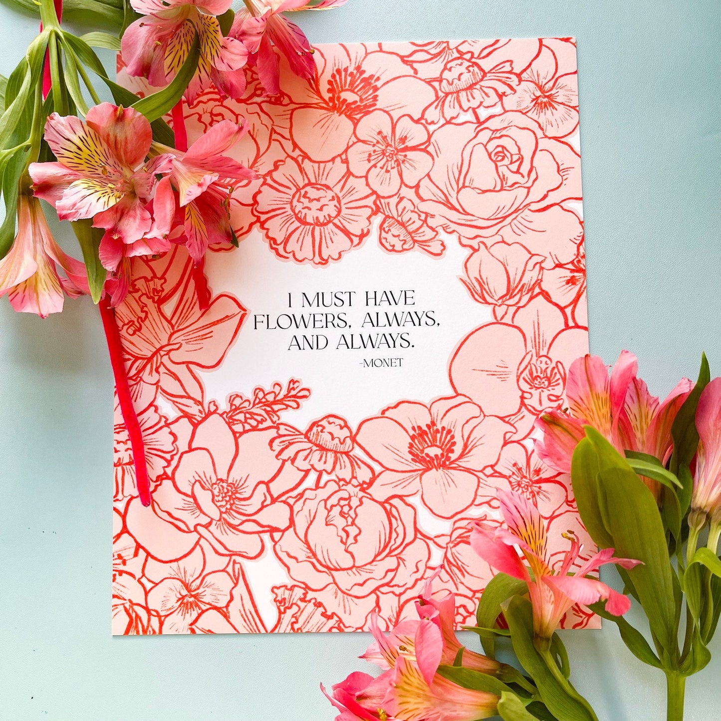 Must Have Flowers Art Print