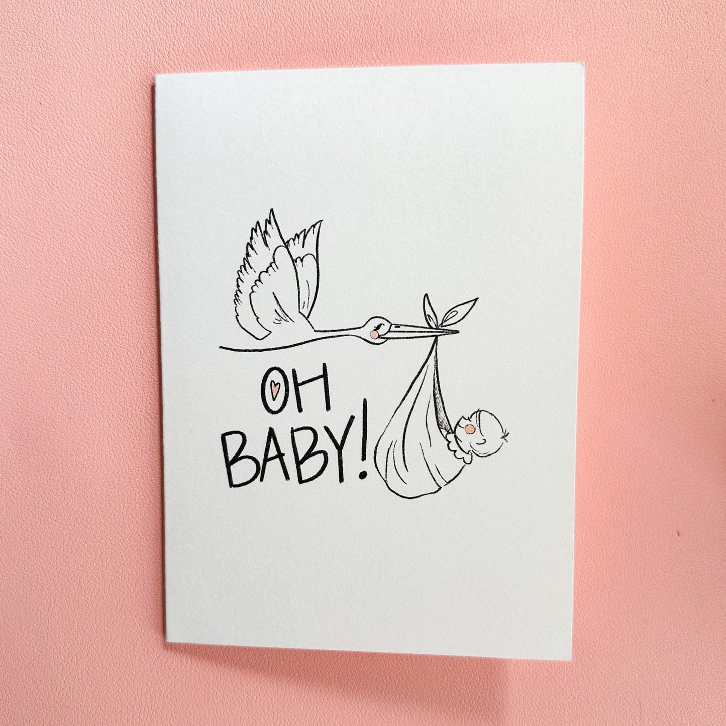 Oh Baby Greeting Card