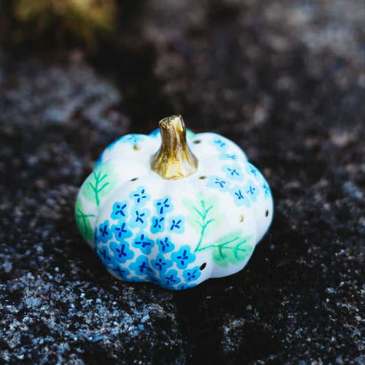 Blue Hydrangea Mini Pumpkin