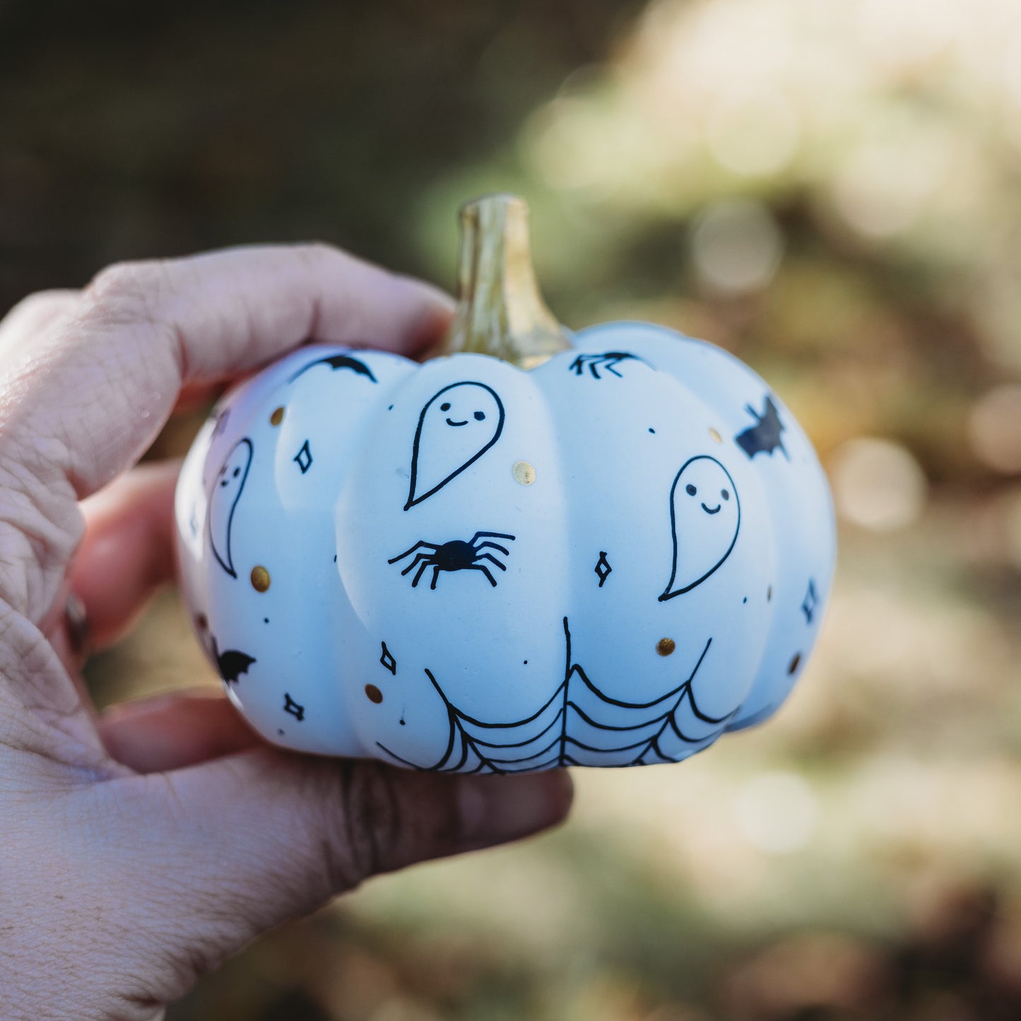 Spooky Medium Pumpkin