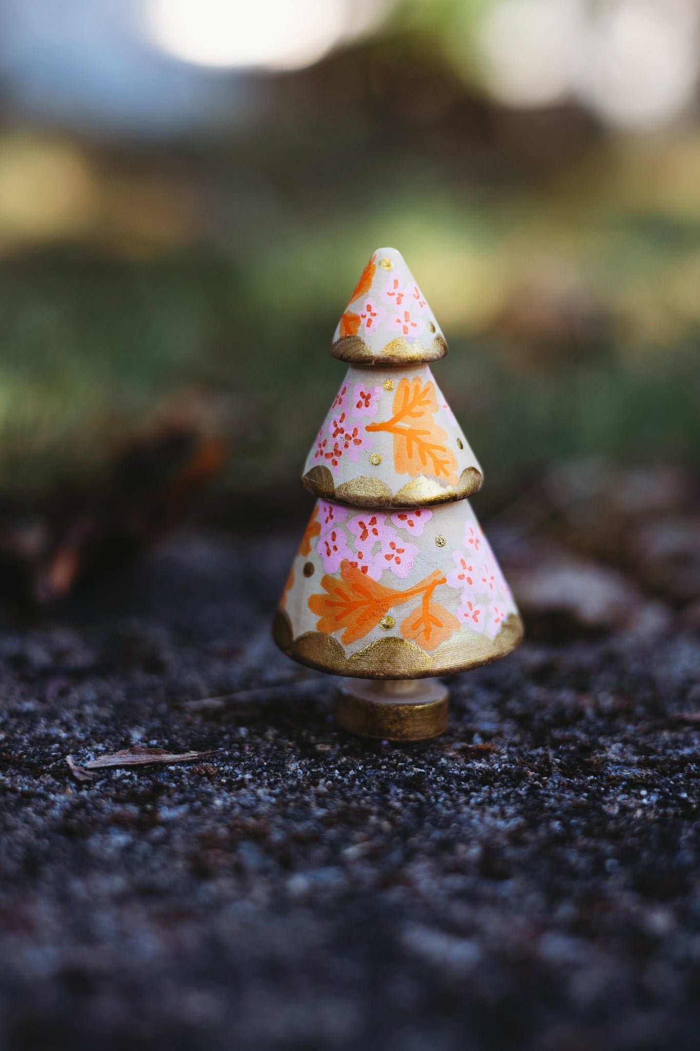 Fall Floral Mini Tree
