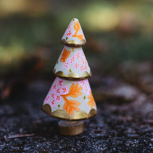 Fall Floral Mini Tree