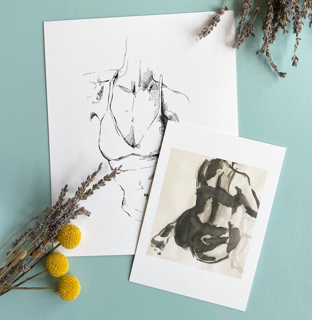 Ink Booty Positivity Print