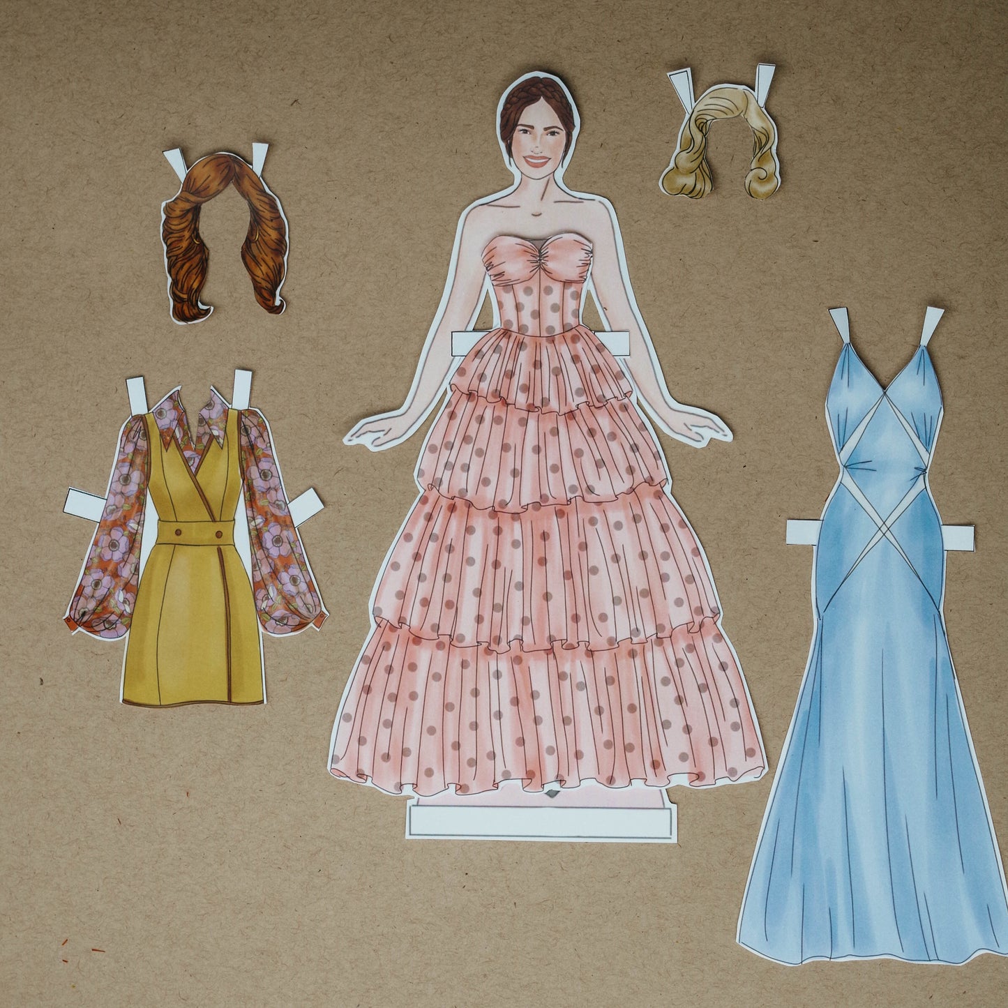 100 Years of Fashion Paper Doll Book - Fashion History - Paperdolls - Fashion Doll -