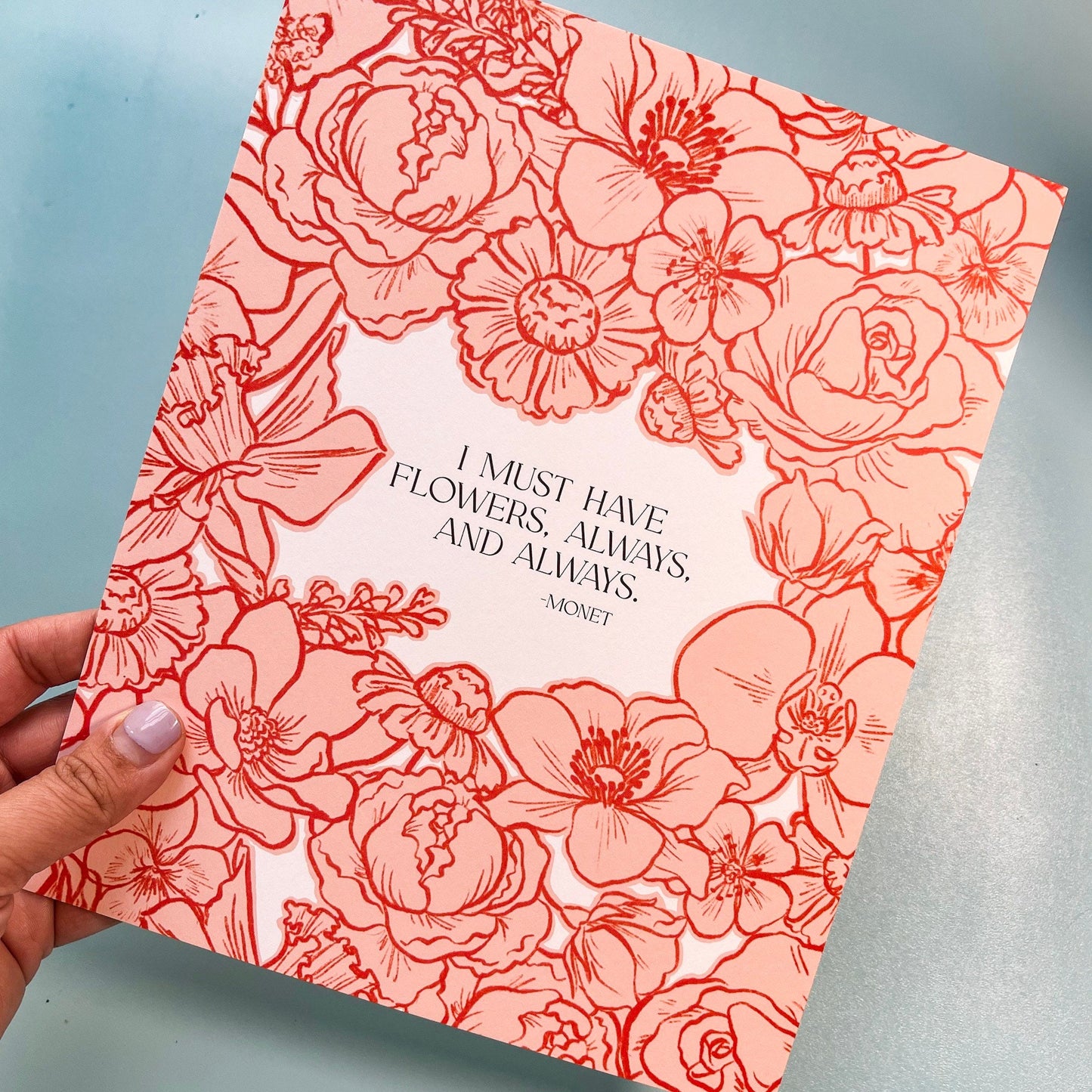 Must Have Flowers Art Print