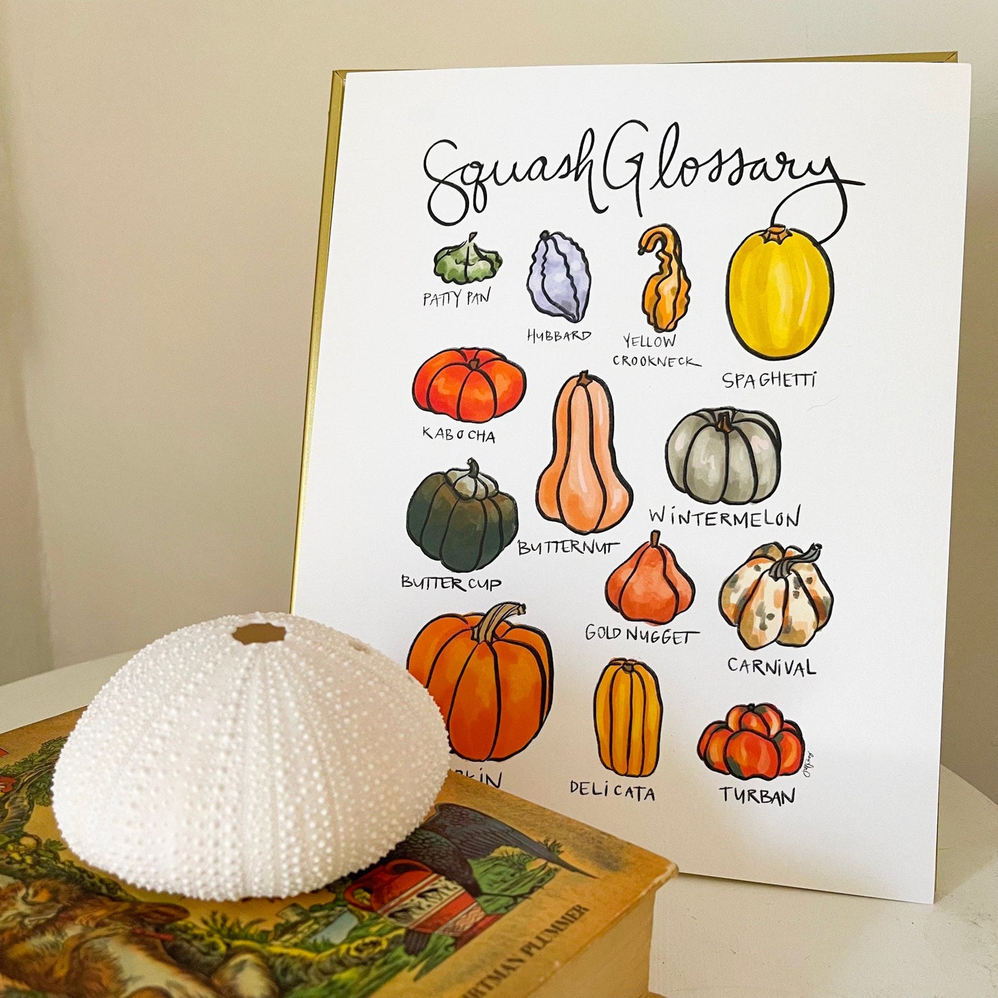 Squash Glossary Print