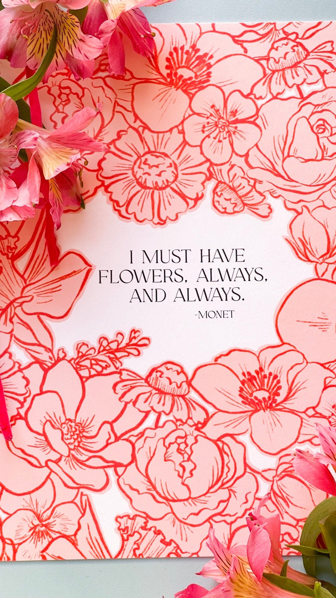 Must Have Flowers Art Print